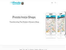 Tablet Screenshot of prestometrics.com